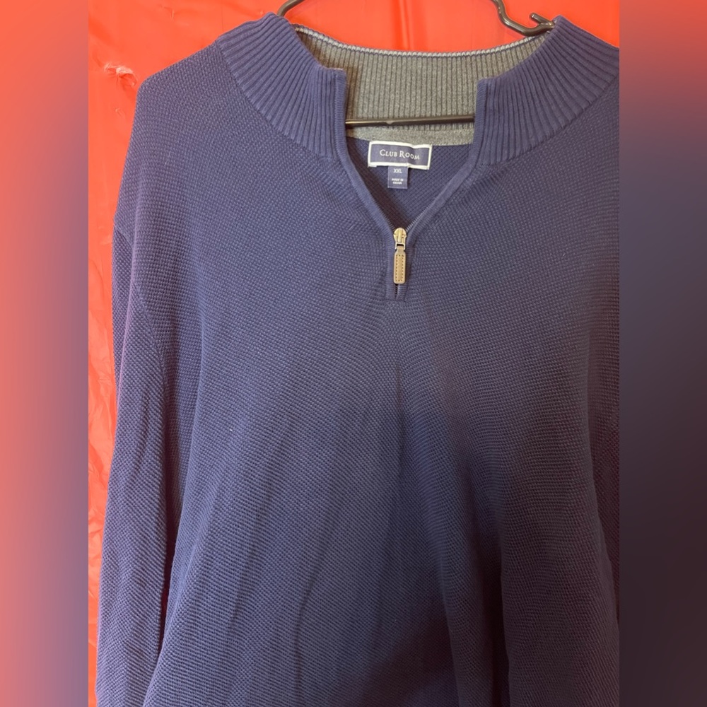 Club Room men’s XXL navy pullover